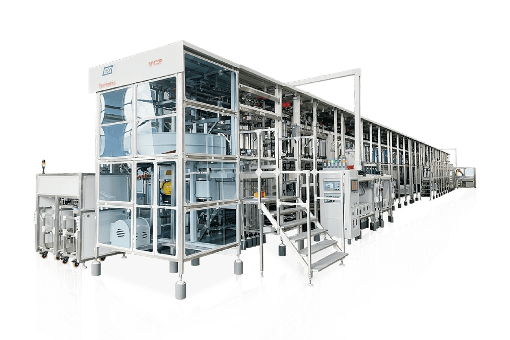 Non-contacting Automatic Precision Vertical Continuous Plating Equipment
